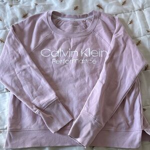 Light pink Calvin Klein sweatshirt
